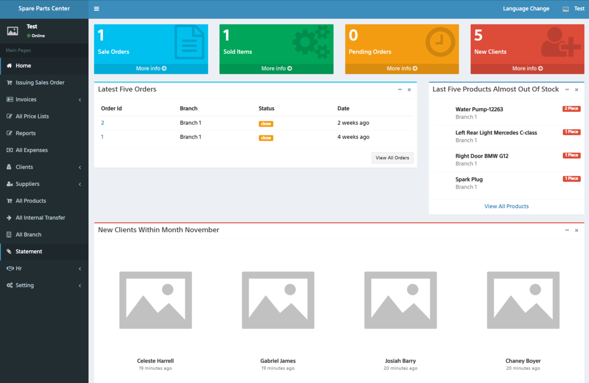 Spare Parts Management System in uae saudi arabia ksa